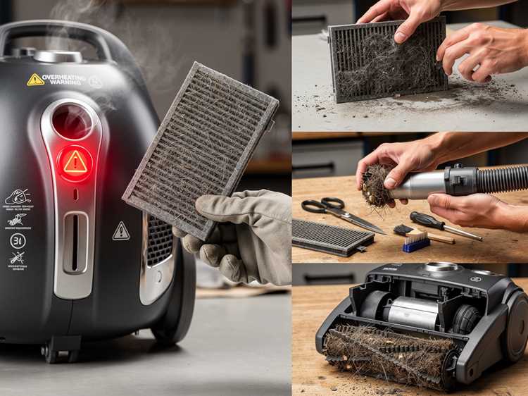 Причины перегревания пылесоса