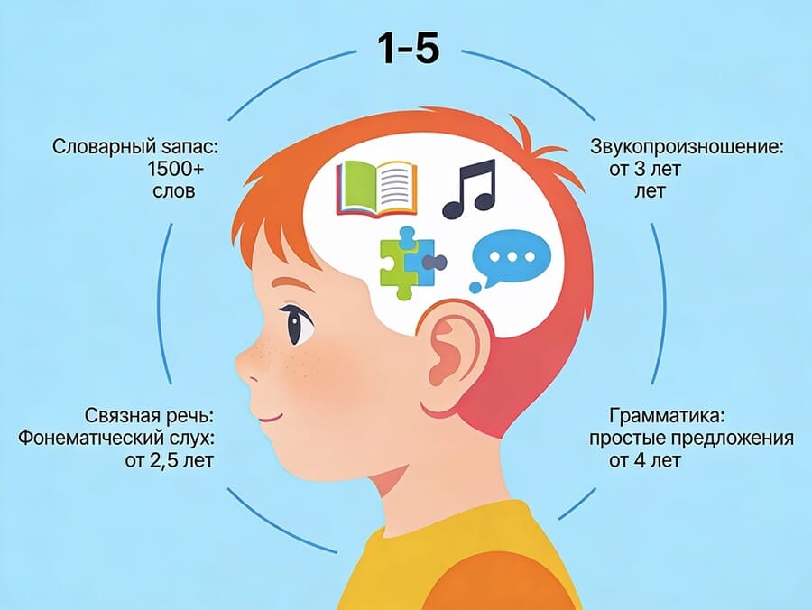 Речевое развитие ребенка