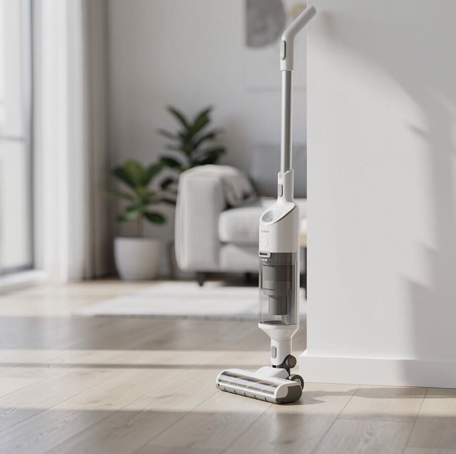 Современный вертикальный пылесос