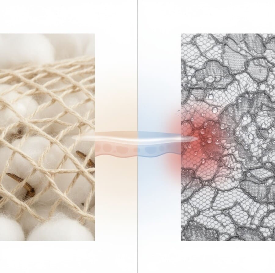 Загрязнение белья