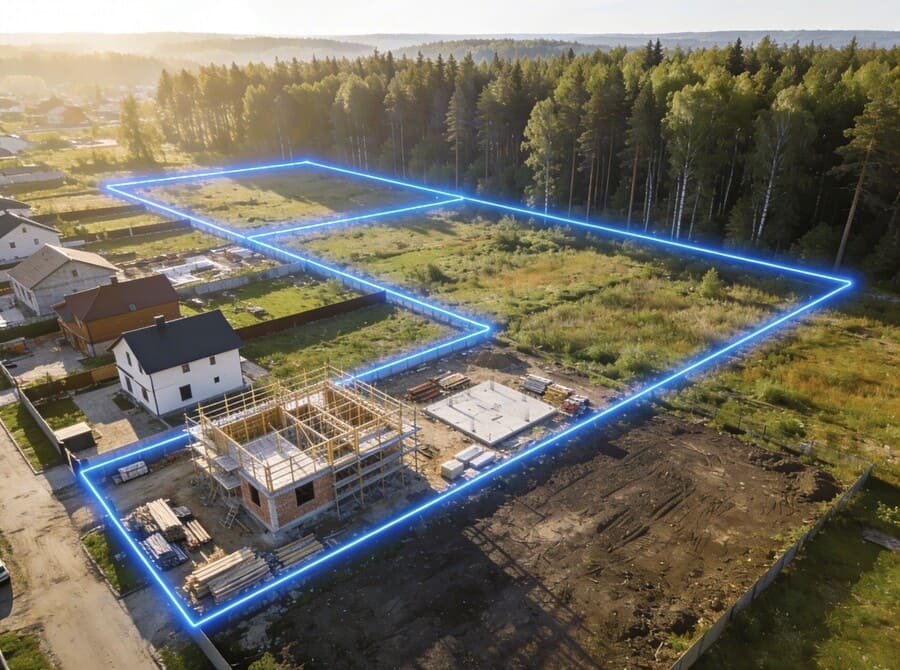 Границы земельных участков