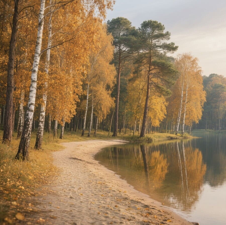 Осень в Ленинградской области