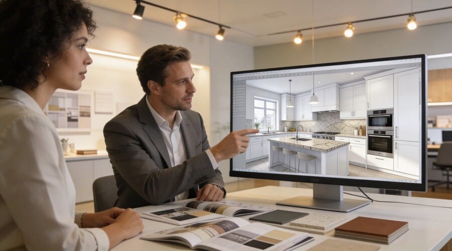 Процесс проектирования кухни