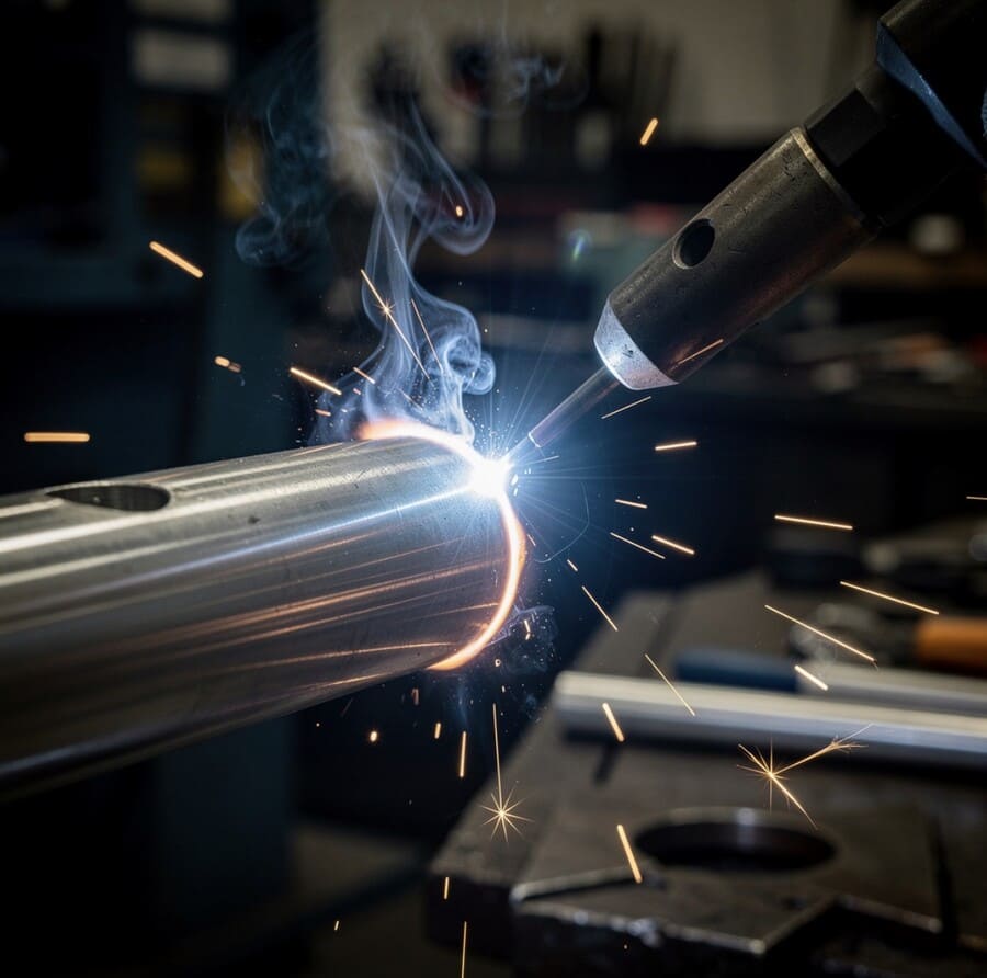 Процесс сварки AMg5