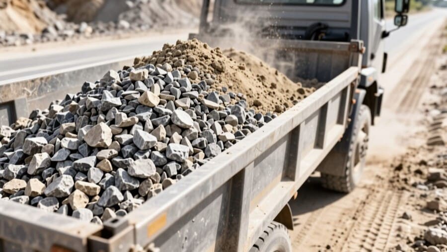 Смесь щебеночно песчаная готовая