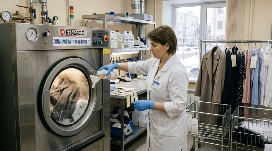 Химчистка одежды в Москве
