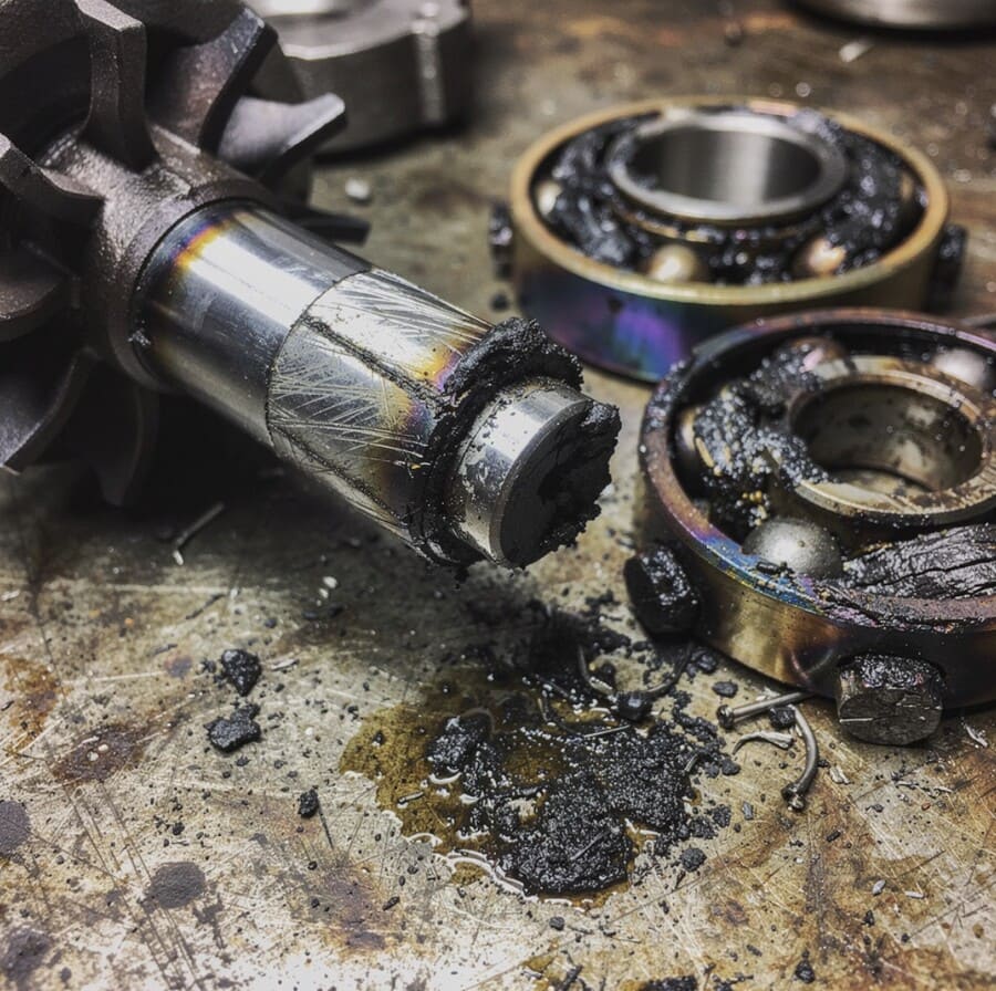 Масло в турбине