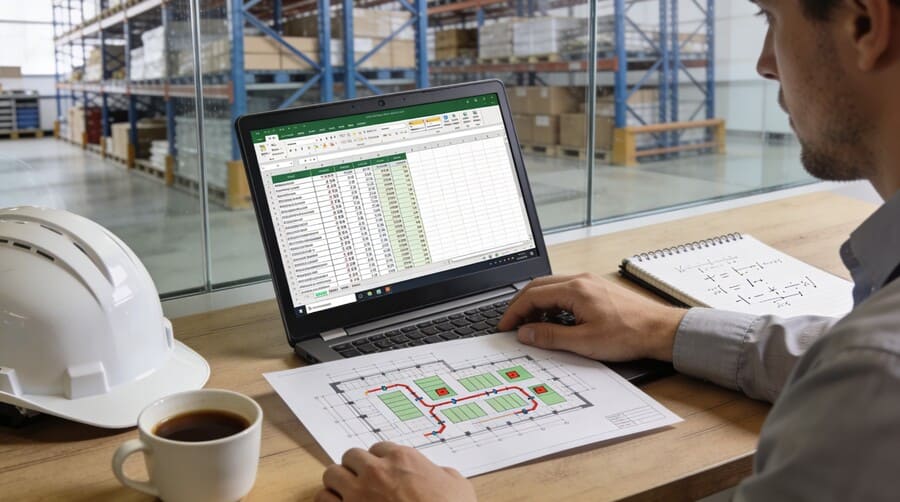 Рассчет числа погрузчиков на складе