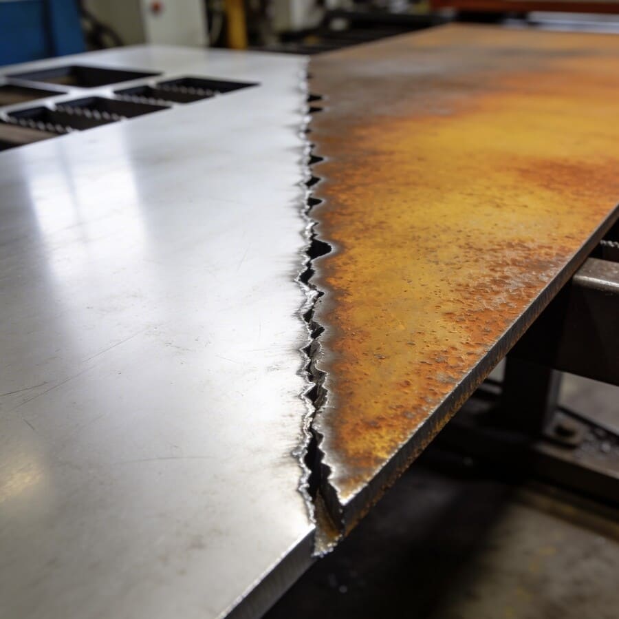 Резка нержавеющей стали