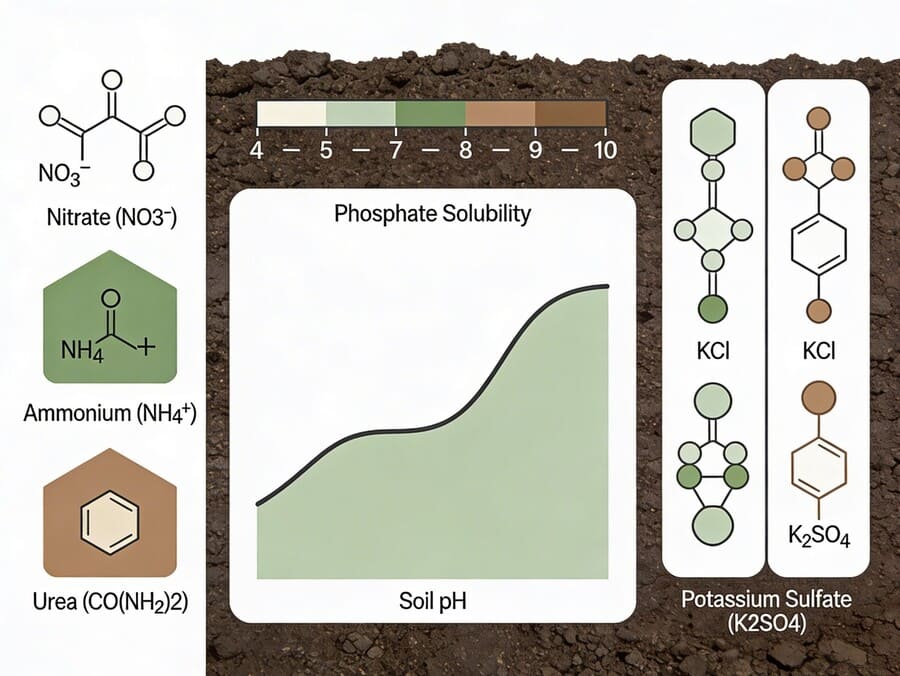 Состав минерального удобрения