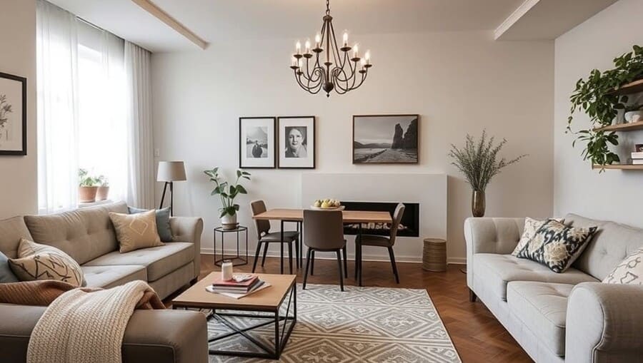 Как выбрать обои для спальни со светлой мебелью 1