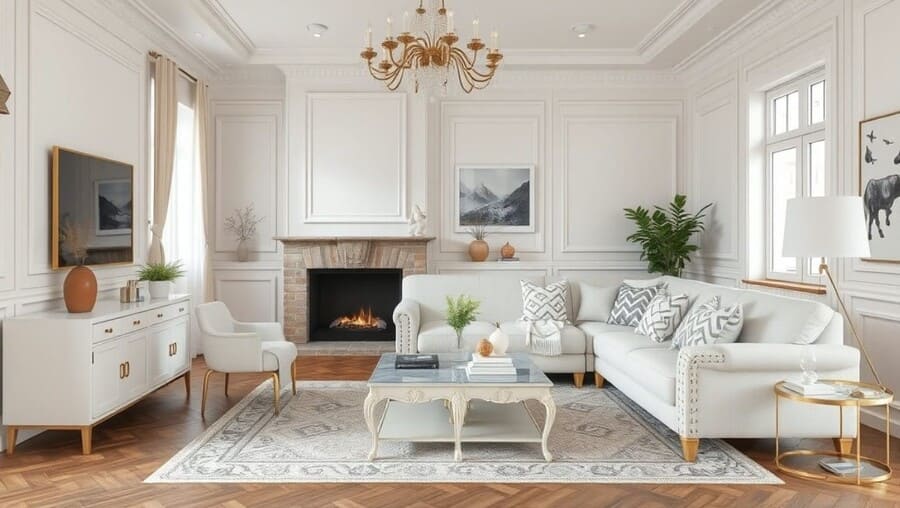 Как выбрать обои для спальни со светлой мебелью 4