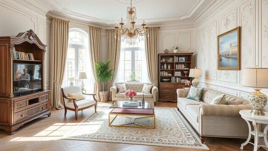 Как выбрать обои для спальни со светлой мебелью 5