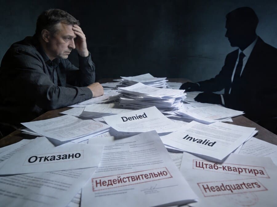 Человек, находящийся в стрессе