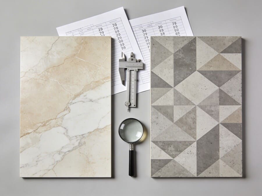 Образцы керамогранита